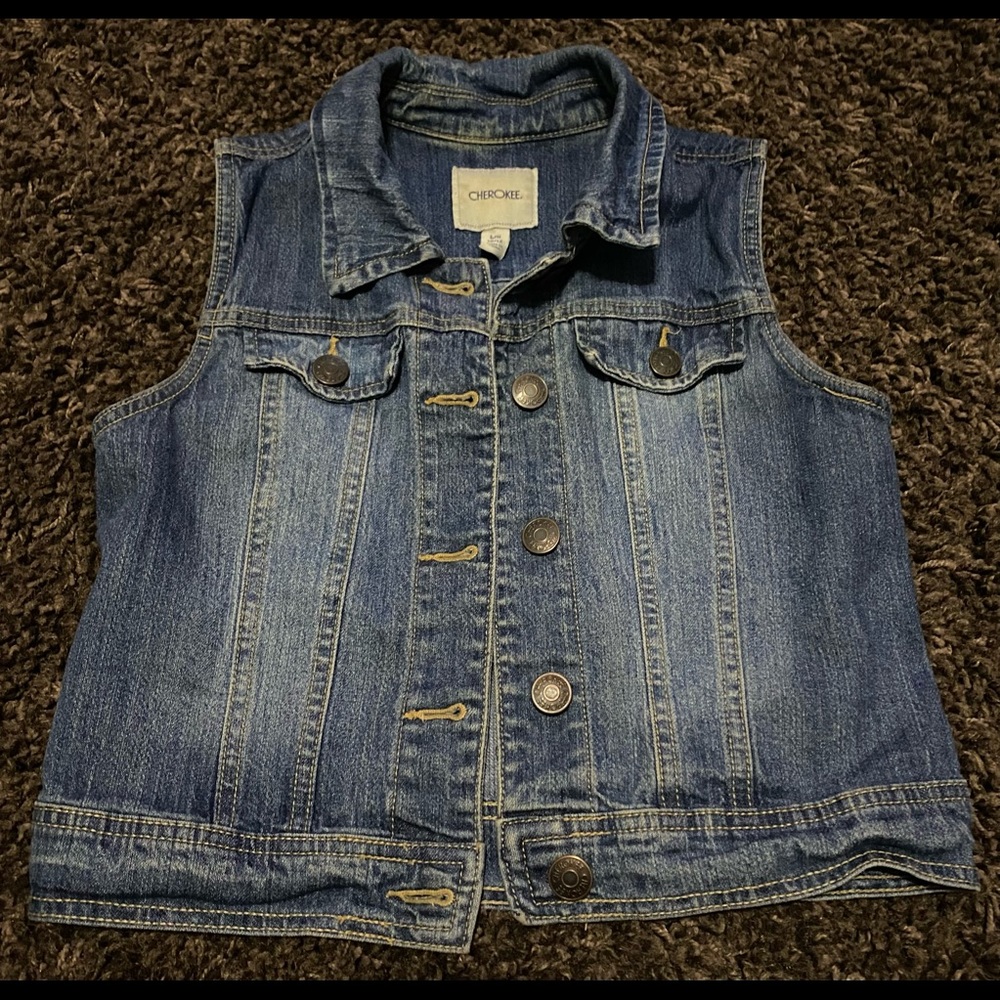 Cherokee Denim Jacket size L10/12